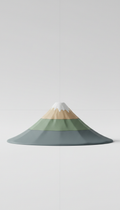 Mount Fuji Resin Mountain Sculpture