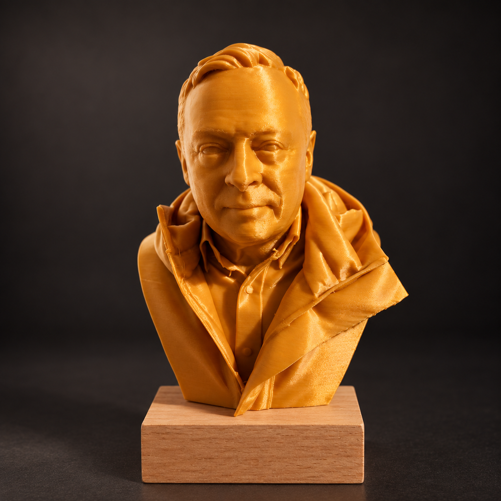 Custom made bust from picture