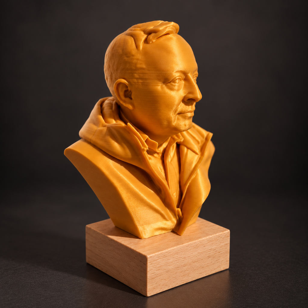 Custom made bust from picture