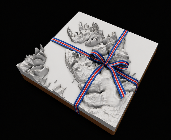 Custom terrain relief